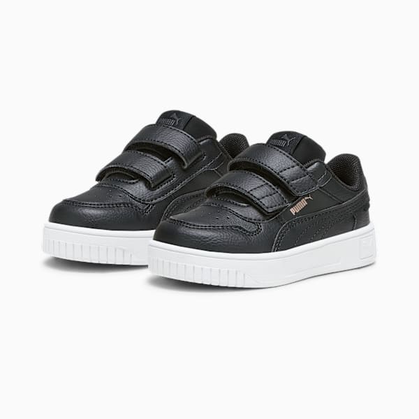 Tenis para bebés Carina Street, PUMA Black-PUMA Black-Rose Gold-PUMA White, large-MEX