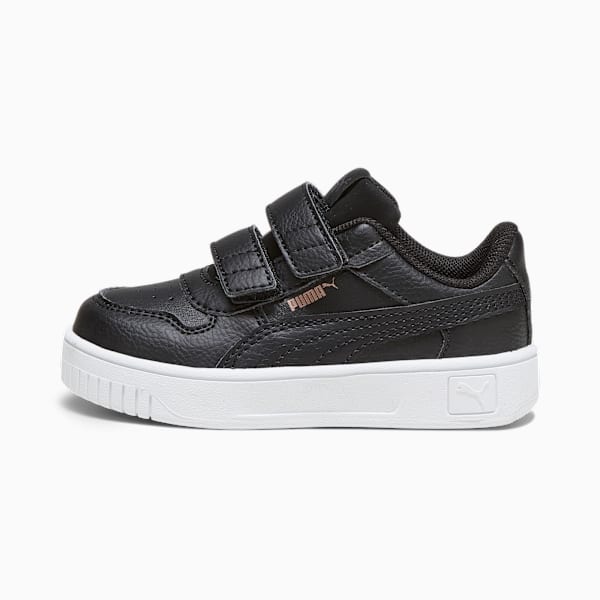 Tenis para bebés Carina Street, PUMA Black-PUMA Black-Rose Gold-PUMA White, large-MEX