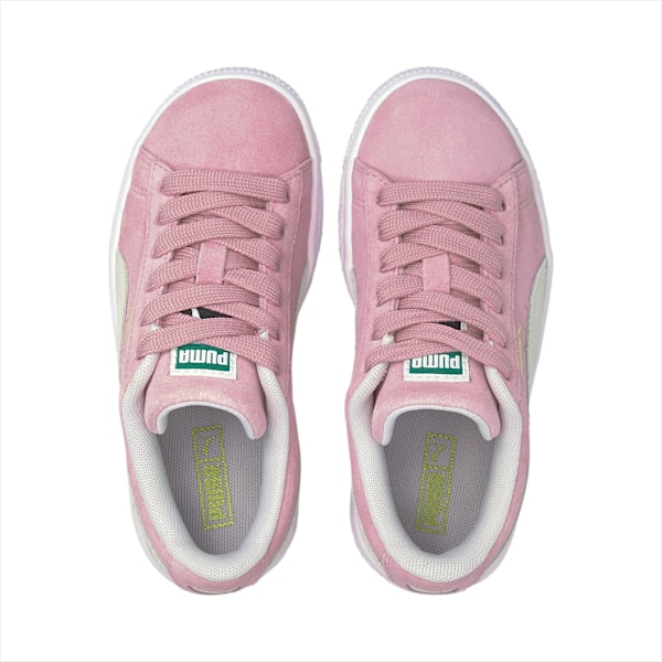 Zapatillas Infantiles Suede Classic XXI PS ADP, Pink Lady-Puma White, large-ARG