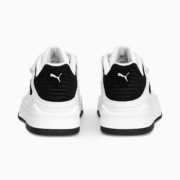 Zapatillas infantiles Slipstream, Puma White-Puma Black, large-ARG