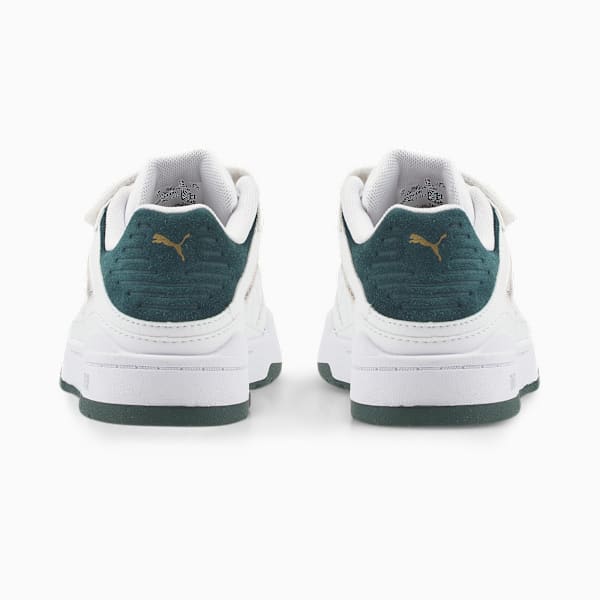 Zapatillas infantiles Slipstream, PUMA White-Varsity Green, large-ARG