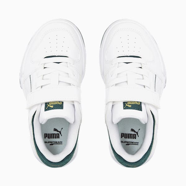 Zapatillas infantiles Slipstream, PUMA White-Varsity Green, large-ARG