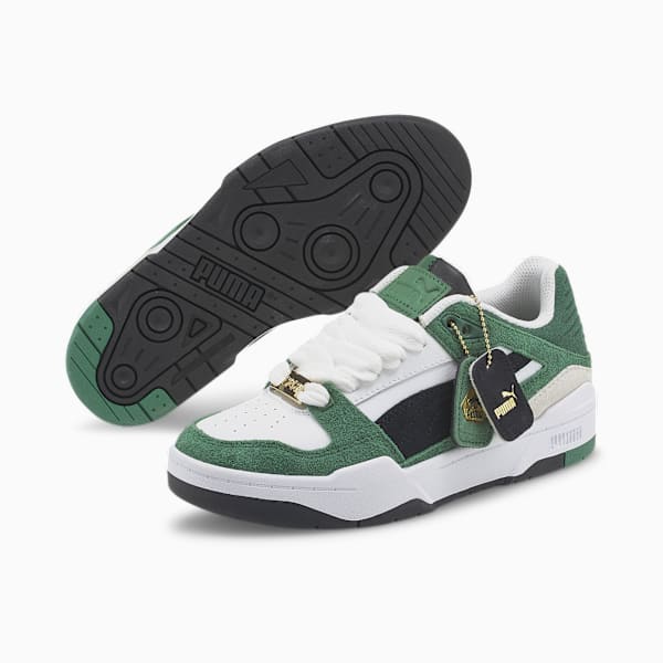 Zapatillas juveniles Slipstream Archive Remastered, PUMA White-Vine-PUMA Black, large-ARG