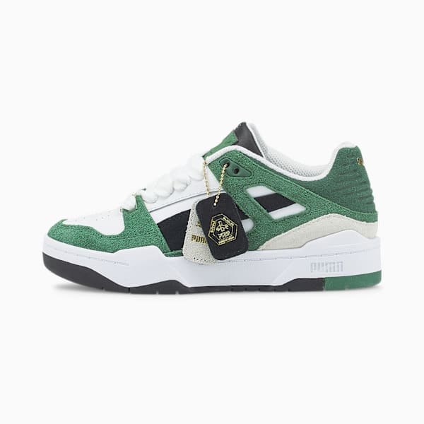 Zapatillas juveniles Slipstream Archive Remastered, PUMA White-Vine-PUMA Black, large-ARG