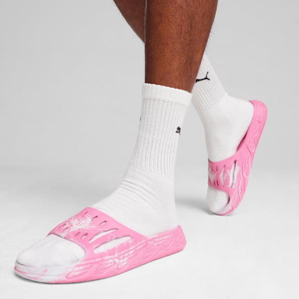 Sandalias de basquetbol PUMA x LAMELO BALL LaFrancé MB.03, Pink Delight-Dewdrop, large-MEX