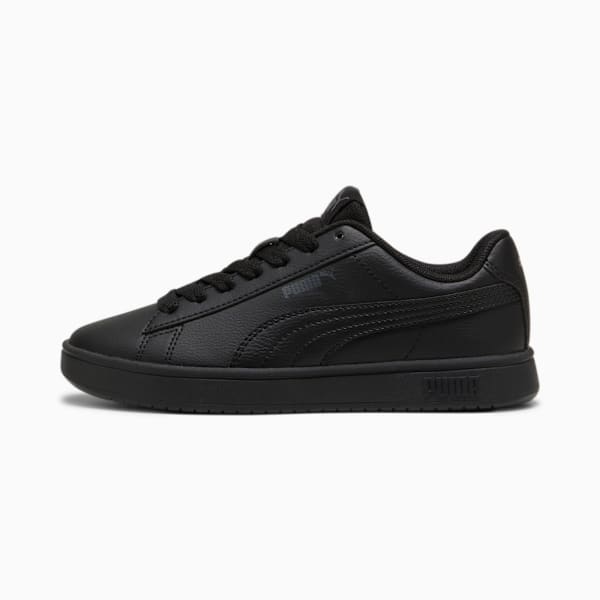 Rickie Classic Youth Sneakers, PUMA Black-Cool Dark Gray, large-MEX