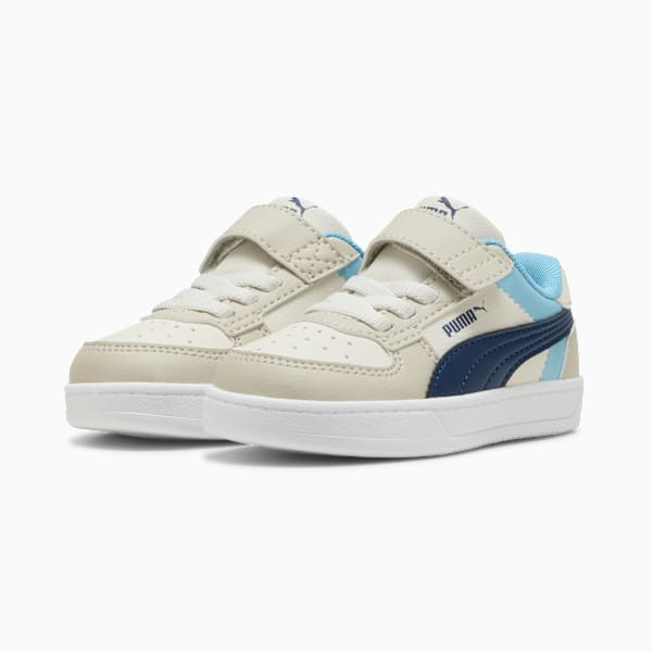 Tenis PUMA Caven 2.0 Block para bebés, Desert Dust-Persian Blue-AQUA GREEN, large-MEX