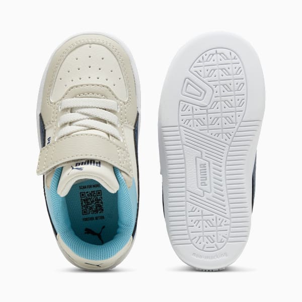 Tenis PUMA Caven 2.0 Block para bebés, Desert Dust-Persian Blue-AQUA GREEN, large-MEX