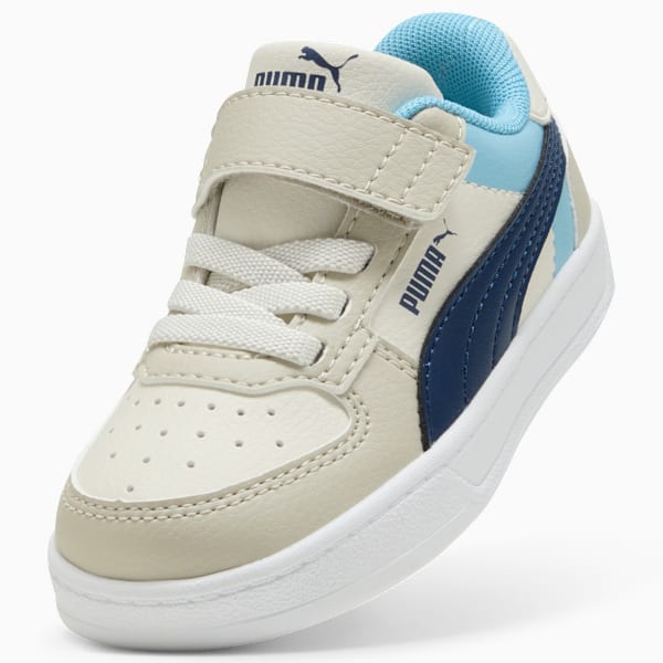 Tenis PUMA Caven 2.0 Block para bebés, Desert Dust-Persian Blue-AQUA GREEN, large-MEX