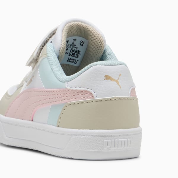 Tenis PUMA Caven 2.0 Block para bebés, Desert Dust-Mauve Mist-PUMA White, large-MEX