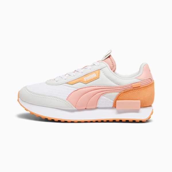 Zapatillas Future Rider Pastel para mujeres, PUMA White-Sedate Gray, large-ARG