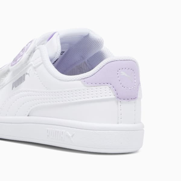 Tenis Infantiles PUMA Smash 3.0 Butterfly, PUMA White-Vivid Violet-PUMA Silver, large-MEX