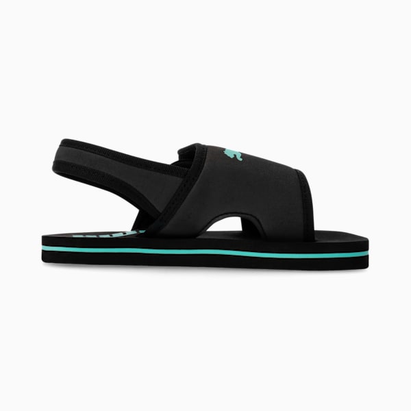 Summer Flip Sandals Toddlers, PUMA Black-Mint, large-ZAF