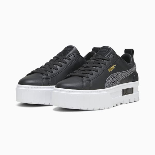 Zapatillas Mayze para mujer, PUMA Black, large-ARG