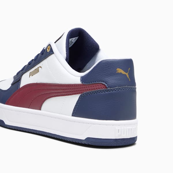 Zapatillas Caven 2.0, PUMA White-Dark Jasper-PUMA Navy-Gold, large-ARG