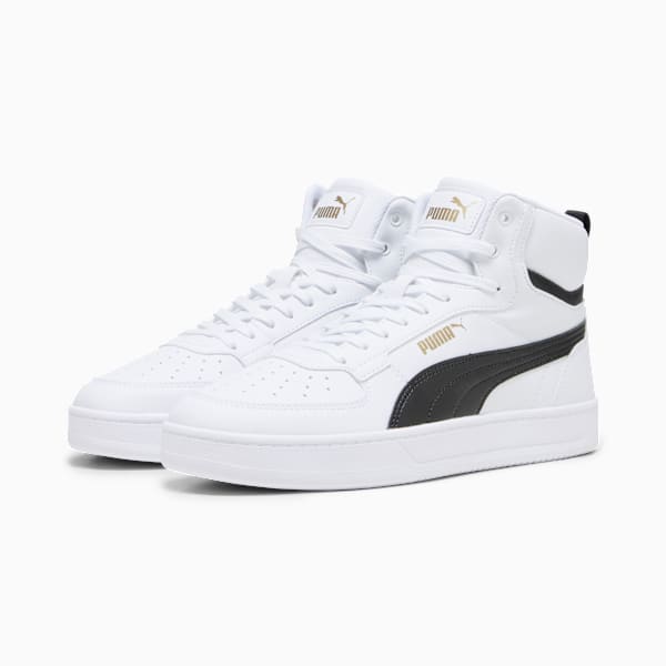 Zapatillas Caven 2.0 Mid, PUMA White-PUMA Black-Gold, large-ARG