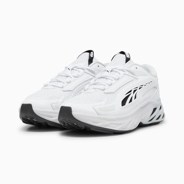 Exotek Base Sneakers, PUMA White-PUMA Black, large-MEX