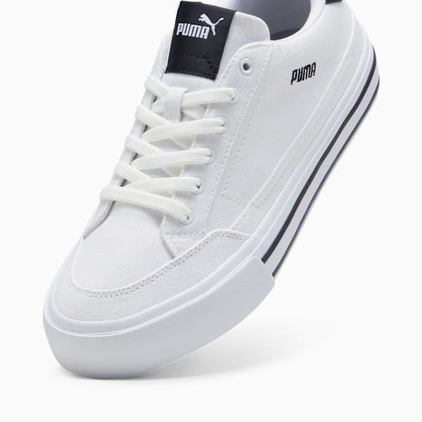 Tenis Court Classic Vulc, PUMA White-PUMA Black, large-MEX