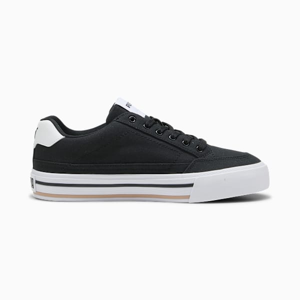 Tenis Court Classic Vulc, PUMA Black-PUMA White, large-MEX