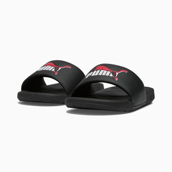 Ojotas Cool Cat 2.0, PUMA Black-PUMA White-For All Time Red, large-ARG