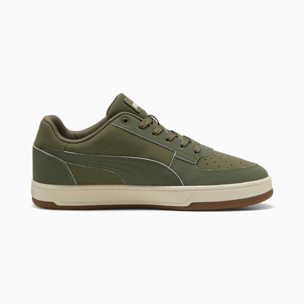 Puma Caven 2.0 Buck Unisex Sneakers, Loden Green-Alpine Snow-Gum, large-ZAF