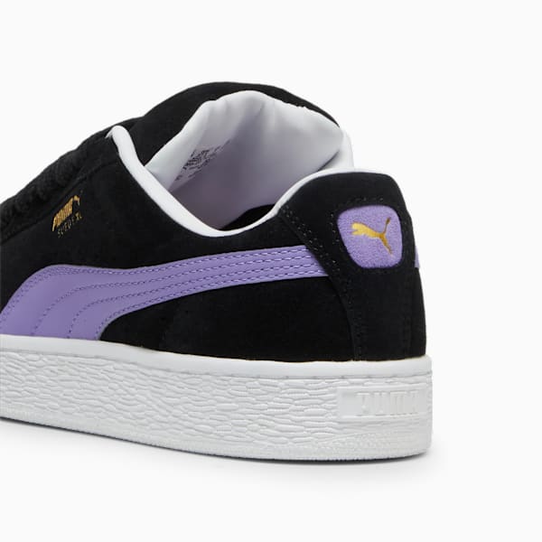 Suede XL Sneakers Unisex, PUMA Black-Lavender Alert, large-ZAF