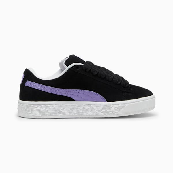 Suede XL Sneakers Unisex, PUMA Black-Lavender Alert, large-ZAF