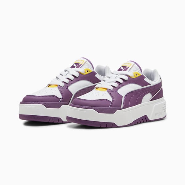 CA. Zapatillas Flyz para mujer, PUMA White-Crushed Berry, large-ARG