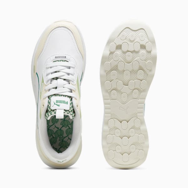 Runtamed Platform Blossom Women's Sneakers, PUMA White-Archive Green-Sugared Almond-Pure Green, large-ZAF