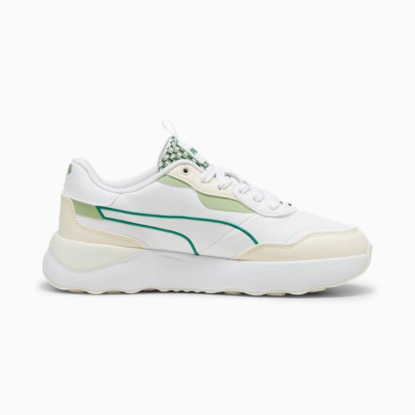 Runtamed Platform Blossom Women's Sneakers, PUMA White-Archive Green-Sugared Almond-Pure Green, large-ZAF