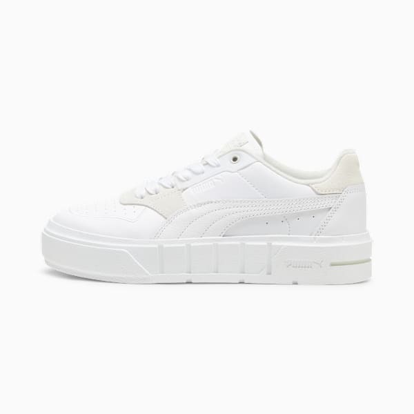 Zapatillas para mujer PUMA Cali Court PureLuxe, PUMA White-Vapor Gray, large-ARG