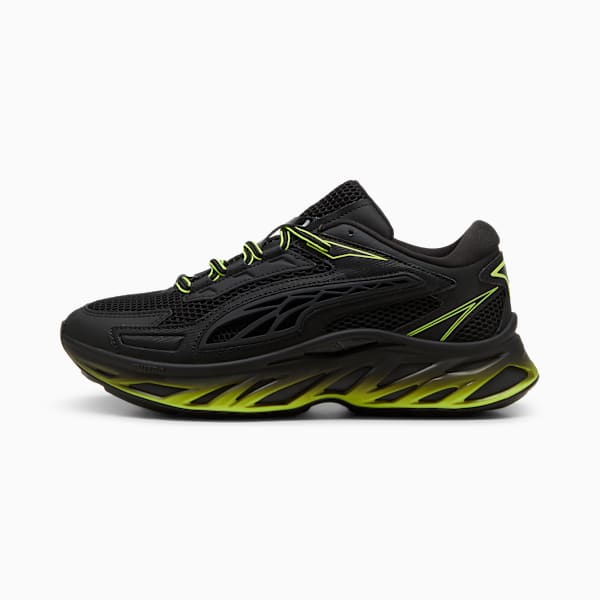 Zapatillas Exotek NITRO™ Racing, PUMA Black-Electric Lime, large-ARG