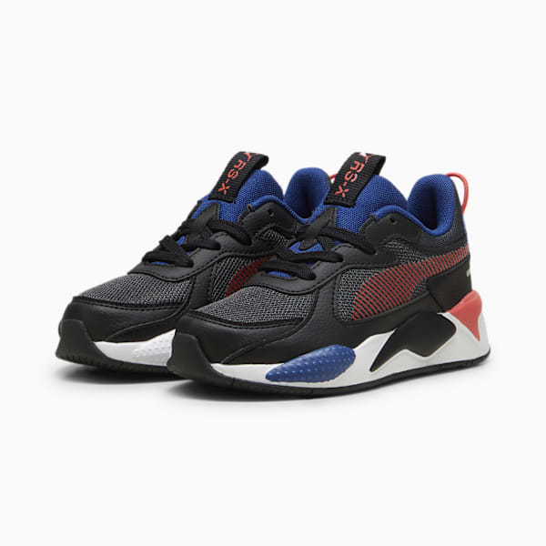 Zapatillas RS-X para niños, Strong Gray-Active Red, large-ARG