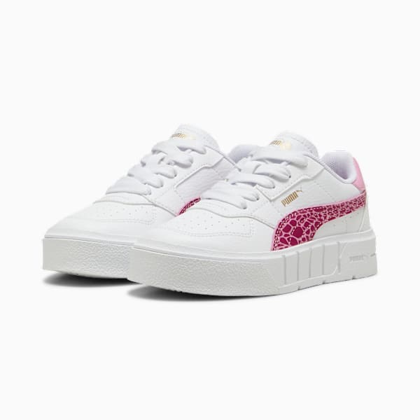 Tenis niños PUMA Cali Court Animal, PUMA White-Magenta Gleam, large-MEX