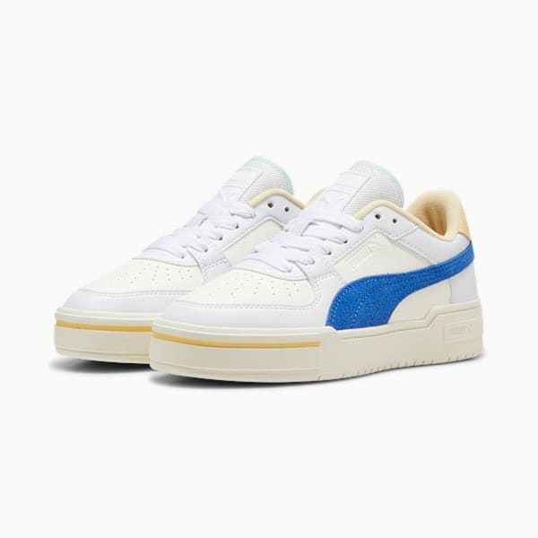 Zapatillas para mujer CA Pro Retro Resort, Warm White-PUMA Team Royal-PUMA White, large-ARG