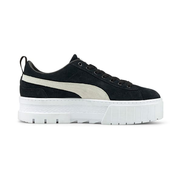 Zapatillas Mayze para mujer, PUMA Black-PUMA White, large-ARG