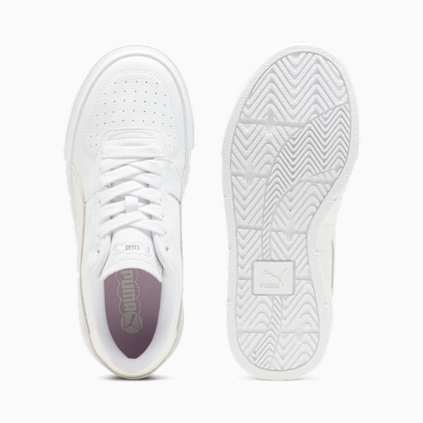 Zapatillas Cali Court Lth para Mujer ADP, PUMA White-Grape Mist, large-ARG