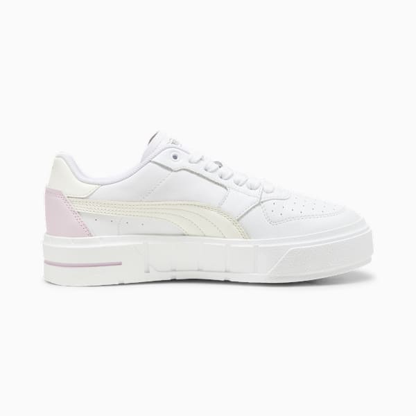 Zapatillas Cali Court Lth para Mujer ADP, PUMA White-Grape Mist, large-ARG
