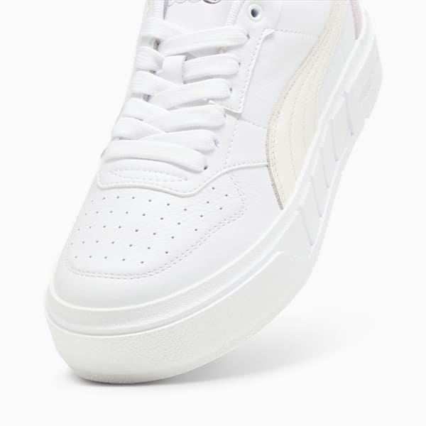 Zapatillas Cali Court Lth para Mujer ADP, PUMA White-Grape Mist, large-ARG