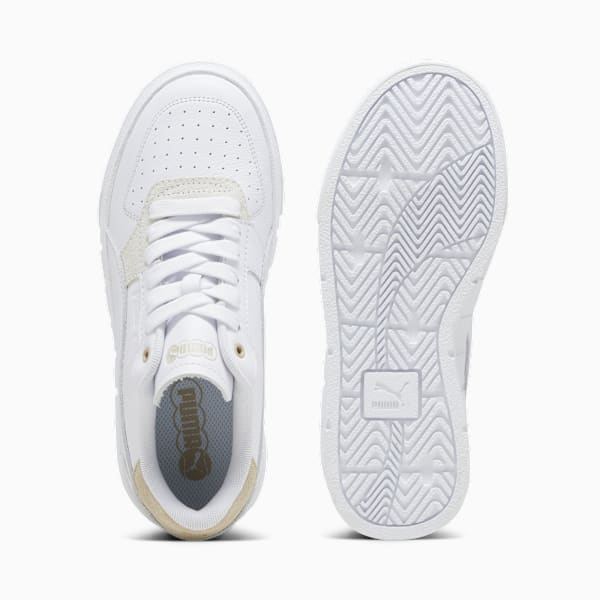 Zapatillas Cali Court Match para mujer, PUMA White-Granola, large-ARG