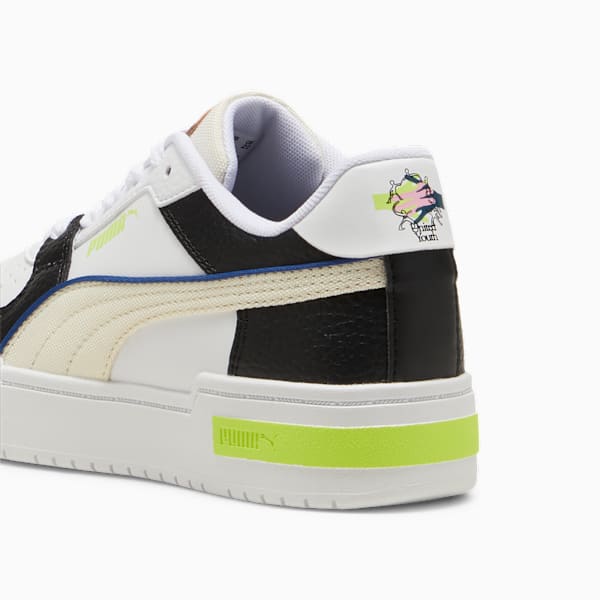 CA Pro Downtown Youth Sneakers, PUMA White-PUMA Black-Sugared Almond, large-ZAF