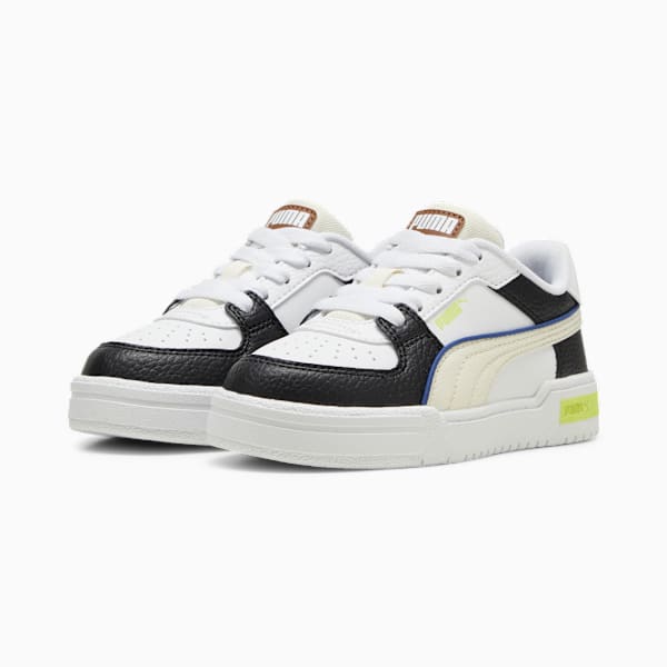 Zapatillas CA Pro Downtown para niños, PUMA White-PUMA Black-Sugared Almond, large-ARG
