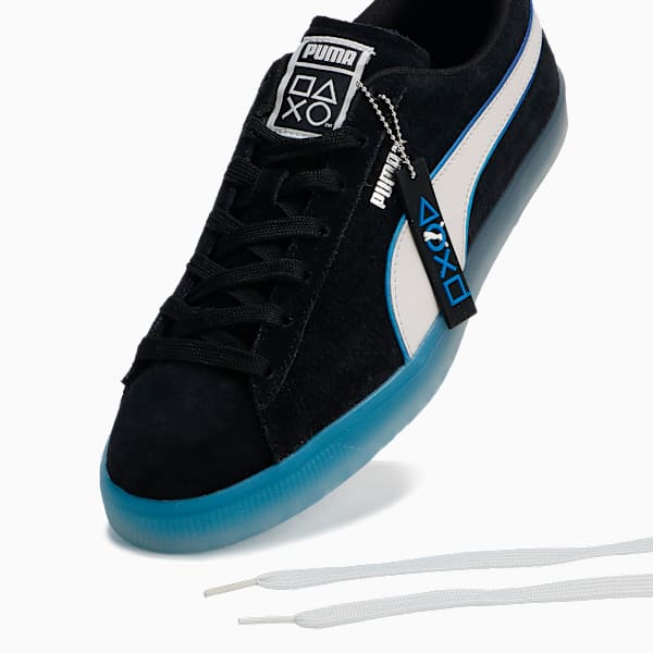 Suede PLAYSTATION, PUMA Black-Glacial Gray, large-MEX