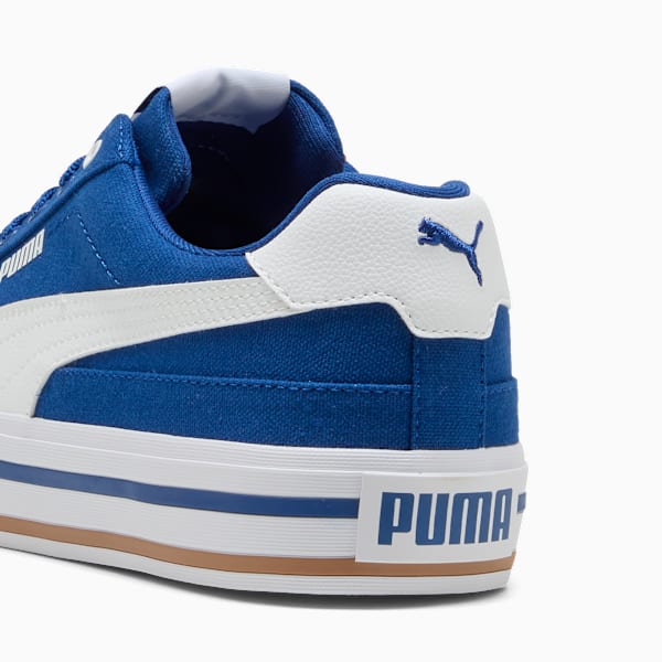 Tenis Court Classic Vulc Formstrip, Clyde Royal-PUMA White, large-MEX