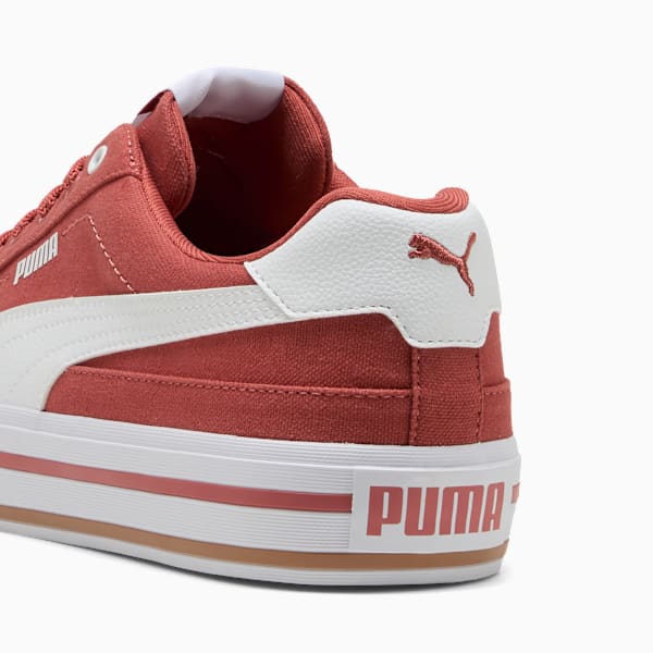 Tenis Court Classic Vulc Formstrip, Exotic Red-PUMA White, large-MEX