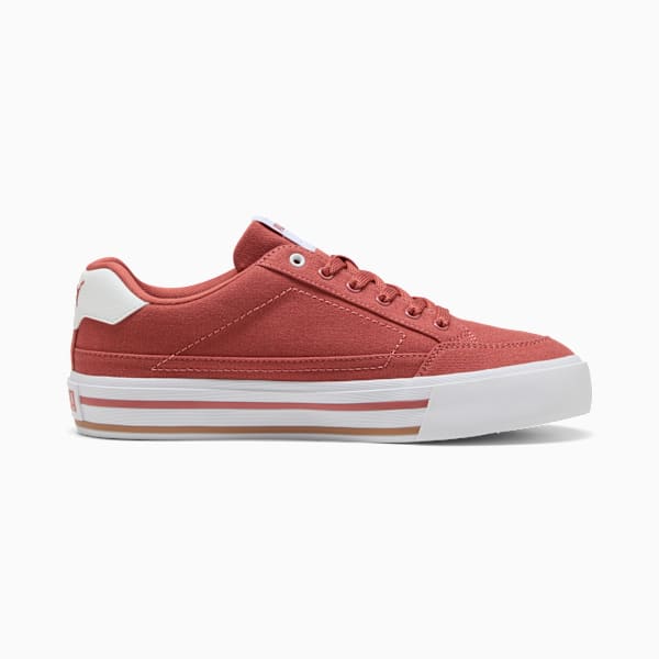 Tenis Court Classic Vulc Formstrip, Exotic Red-PUMA White, large-MEX