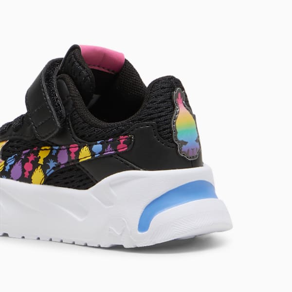 PUMA x TROLLS Trinity Toddlers' Sneakers, PUMA Black-PUMA Green-Ultraviolet-Blue Skies, large-ZAF