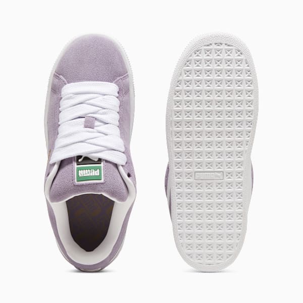 Tenis juvenil Suede XL, Pale Plum-PUMA White, large-MEX