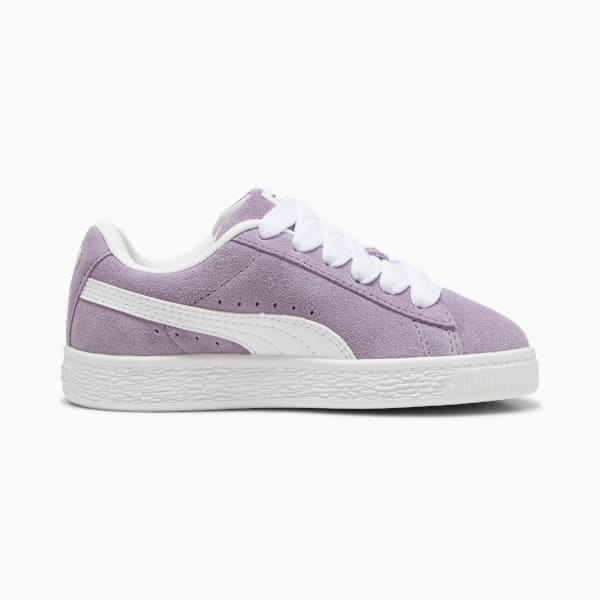 Tenis Suede XL para niños, Pale Plum-PUMA White, large-MEX