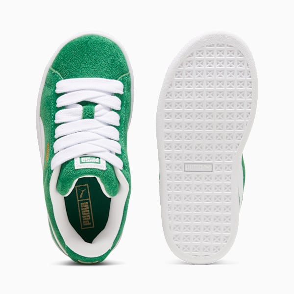 Tenis Suede XL para niños, Archive Green-PUMA White, large-MEX